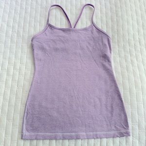 Lululemon Striped Power Y Tank